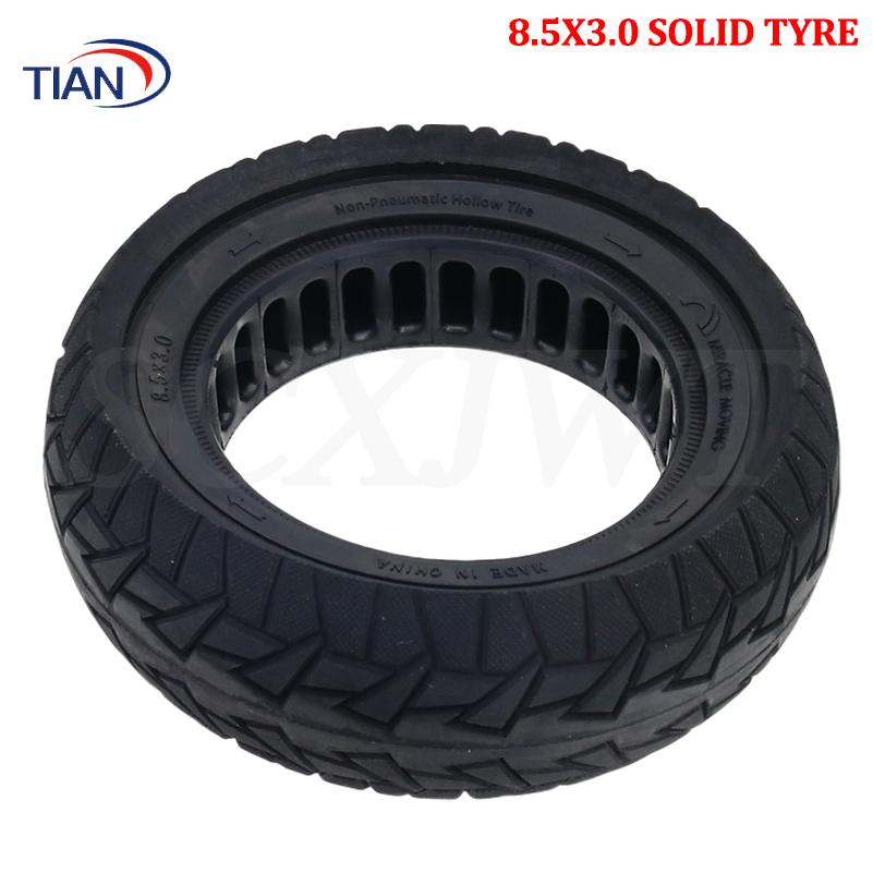 Scooter Tire - 8,5 Zoll 8,5x3,0 Vollgummi-Offroad-Reifen Passend für