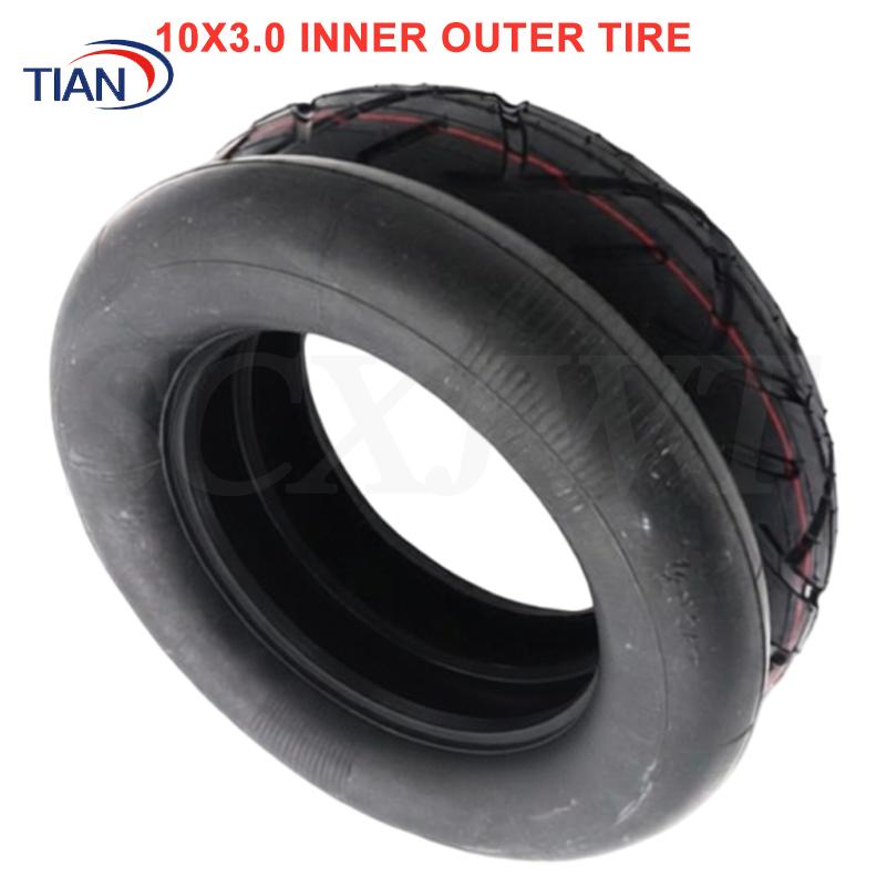 Scooter Tire - 10x3.0 Reifen, Innenschlauch, Außenreifen, geeignet für