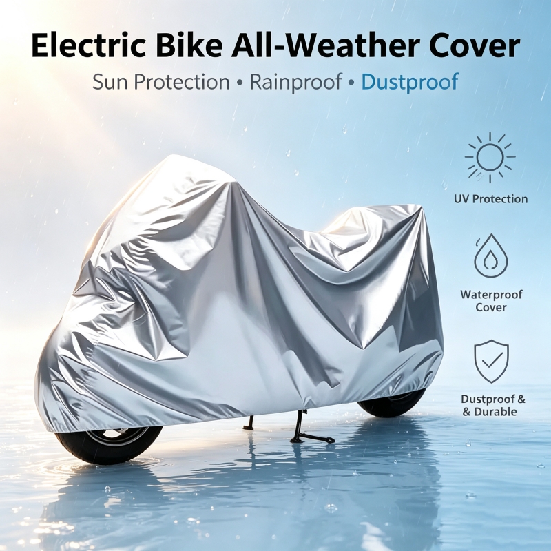 Electric Scooter Rain Cover - Wasserdichte Universelle Motorradabdeckung All-Inclusive Regen- und