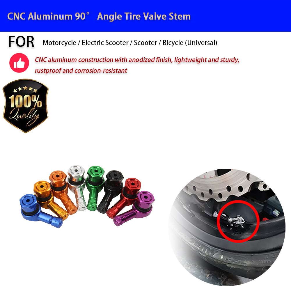 Scooter Tire - Für Motorrad Roller CNC Aluminium 90