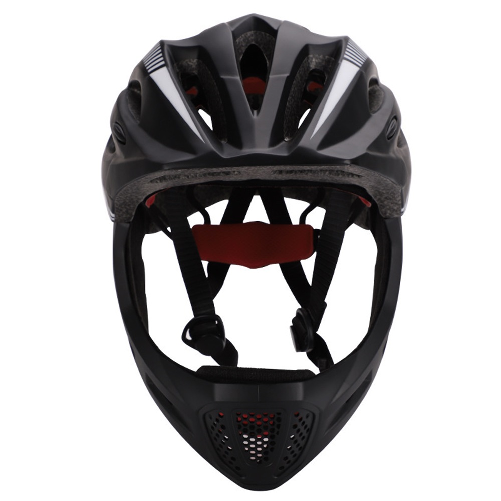 Scooter Helmet Set - NEUE LED Kinder Full Face MTB