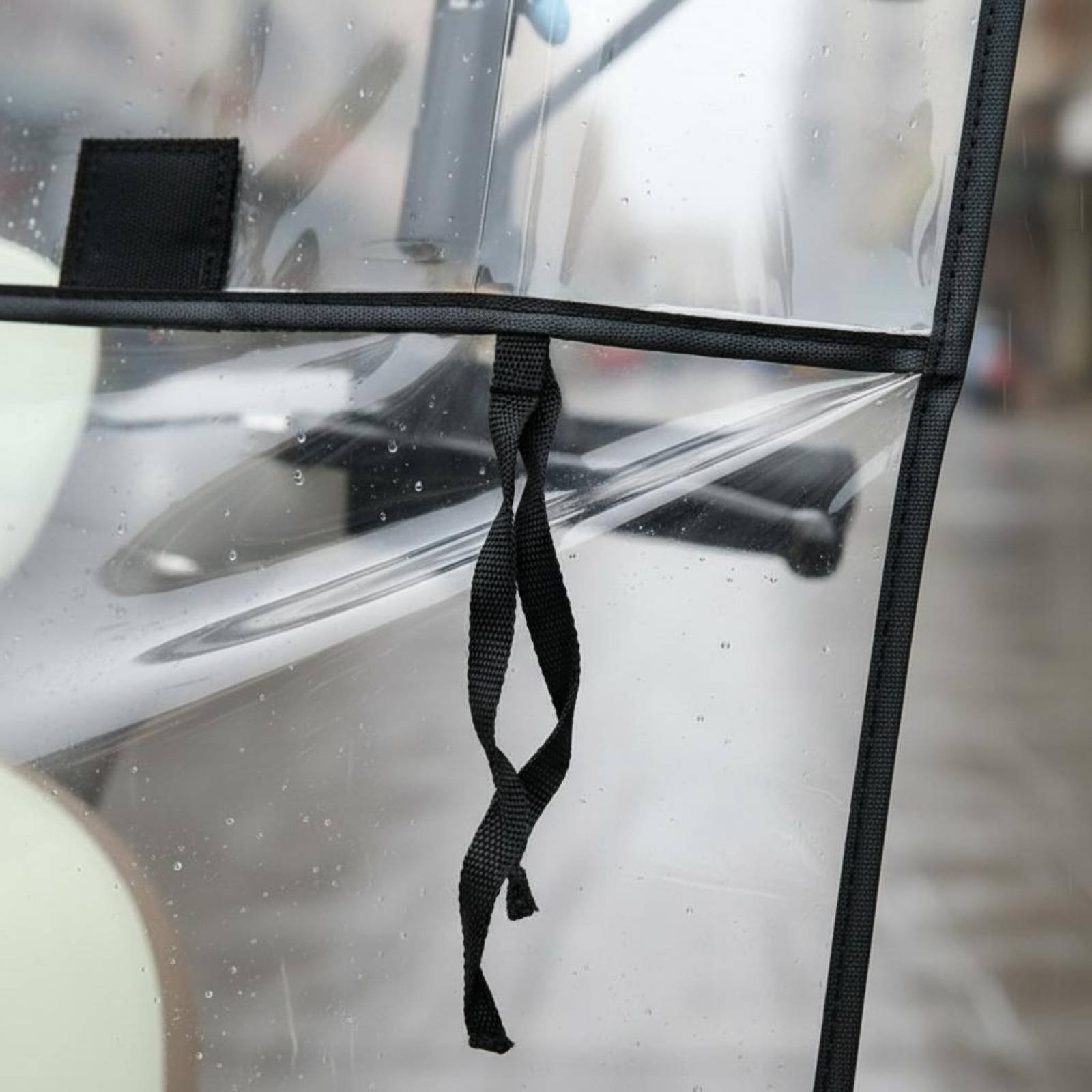 Electric Scooter Rain Cover - Elektroroller-Regenschutz, Widerstandsfähiger Faltbarer Roller-Regenschutz, Abnehmbares E-Bike-Vordach,