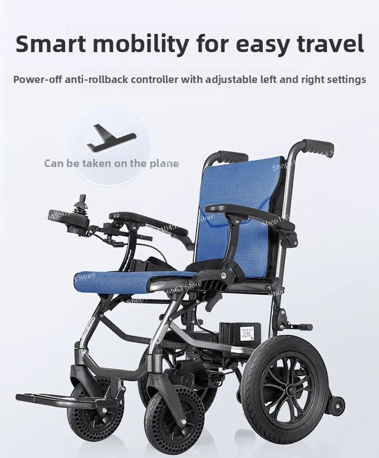 Folding Electric Scooter - Elektrischer Rollstuhl, faltbar, leicht, speziell für
