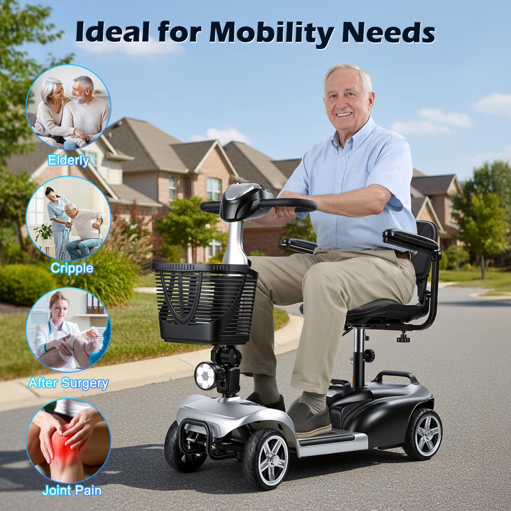 Mobilitätsroller mit LED-Licht – Electric Scooter Adults Bewertung und Preis