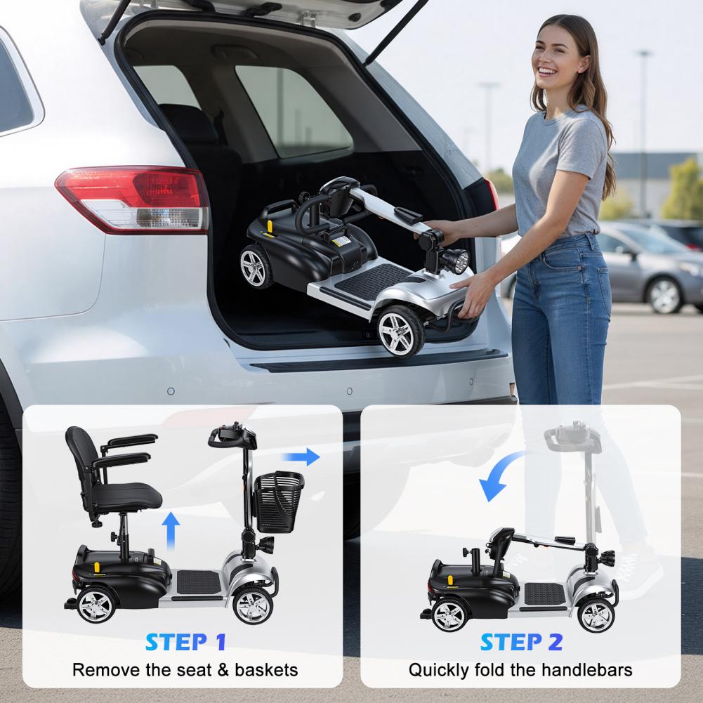 Mobilitätsroller mit LED-Licht – Electric Scooter Adults Bewertung und Preis