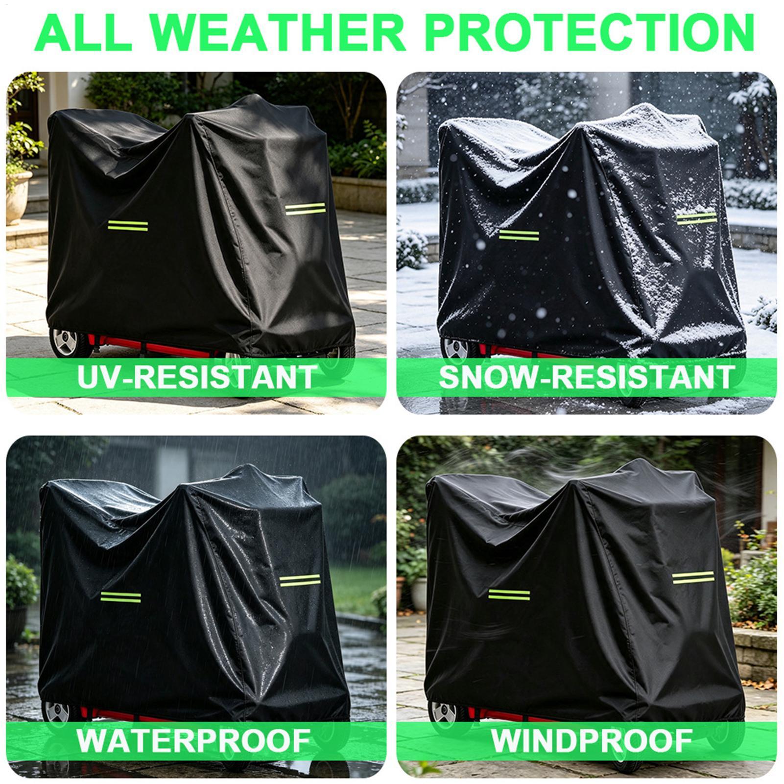 Abdeckung für Mobilitätsroller – Electric Scooter Rain Cover Bewertung und Preis