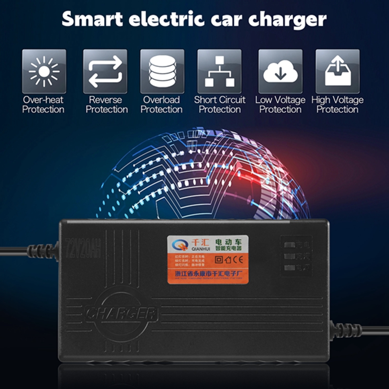 72V 20AH Motorrad-Batterielade – Electric Scooter Charger Bewertung und Preis