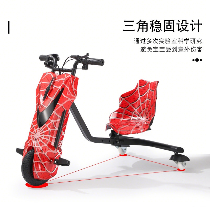 Kinder 3-Rad Elektro-Drift-Tri – Kids Electric Scooter Bewertung und Preis