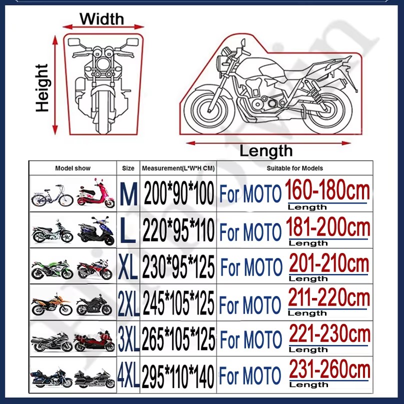 Hochwertige Motorradabdeckung  – Electric Scooter Rain Cover Bewertung und Preis