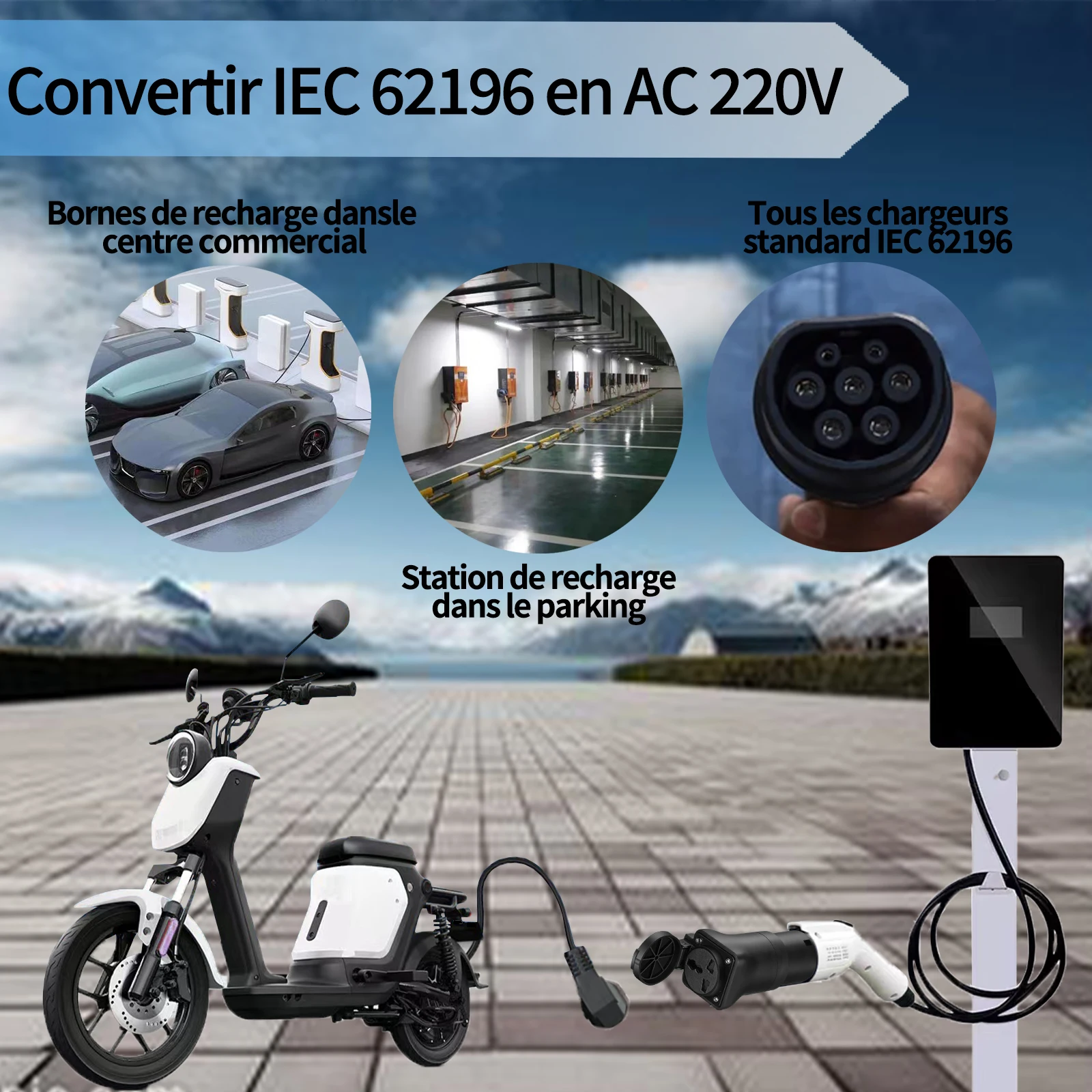 Typ2 EV Ladegerät Adapter EVSE – Electric Scooter Charger Bewertung und Preis
