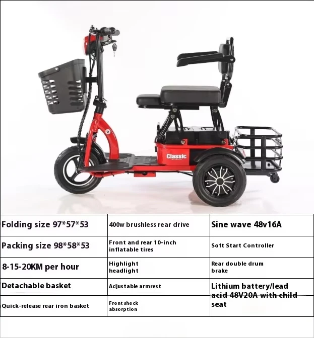 Unisex Faltbares Elektro-Dreir – Electric Scooter 500W Bewertung und Preis