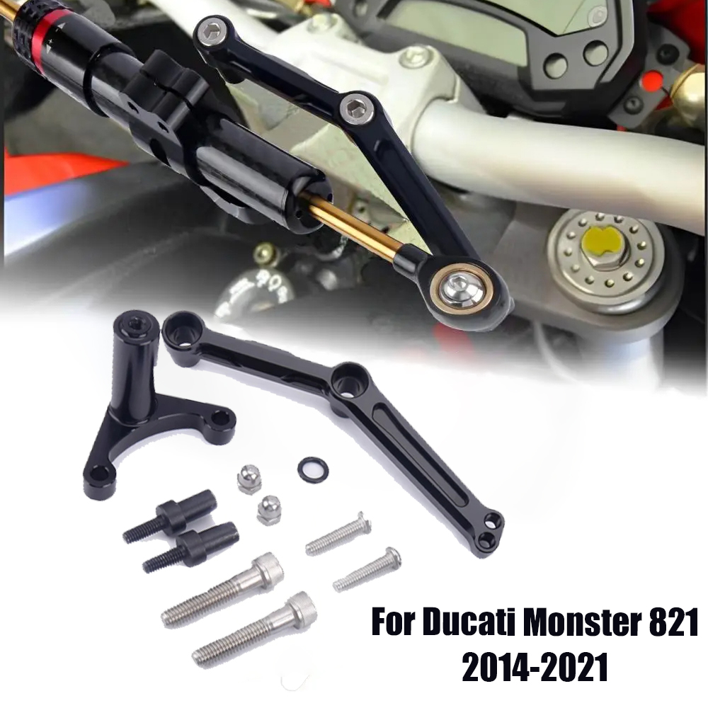 Motorrad Zubehör CNC Dämpfer h – Steering Damper Stabilizer Kit Cnc Bewertung und Preis