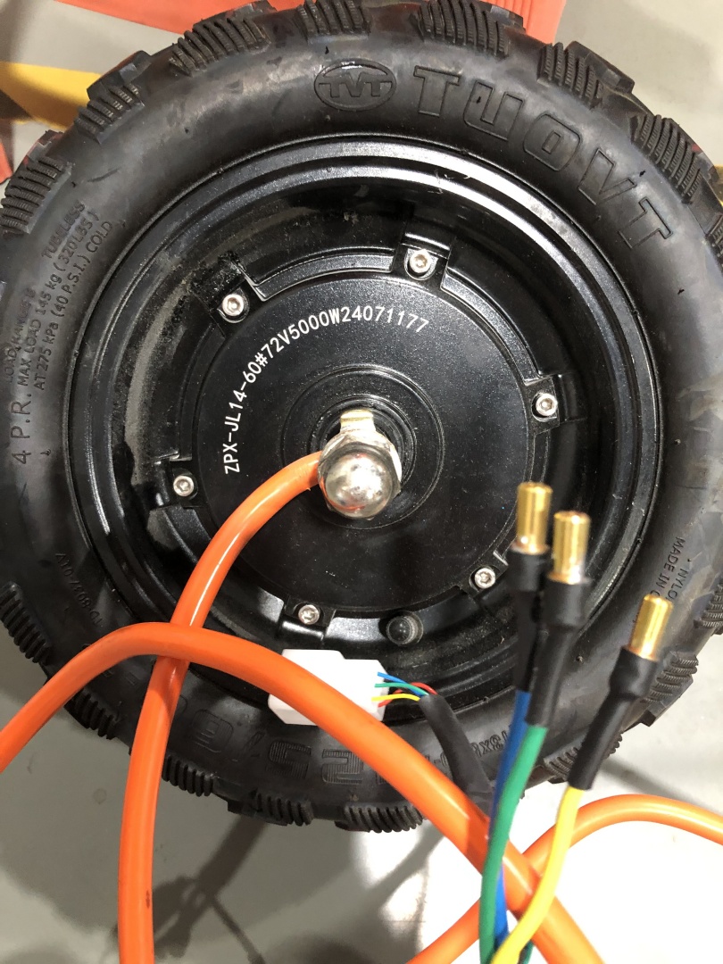 4000W 5000W 7500W 60MM Orange  – 60V 5000W Brushless Hub Motor Bewertung und Preis