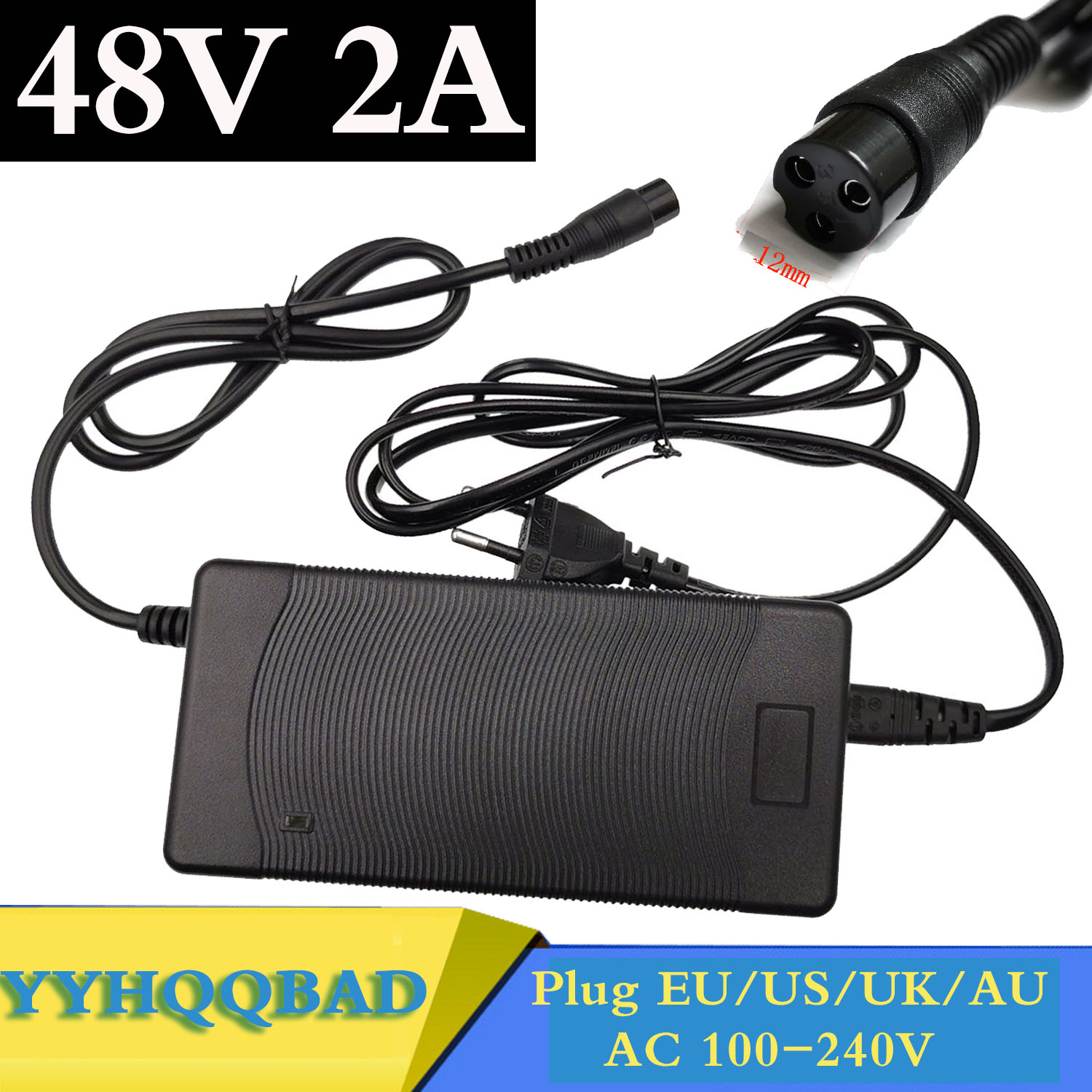 48V 2A Blei-Säure-Batterielade – Electric Scooter Charger Bewertung und Preis