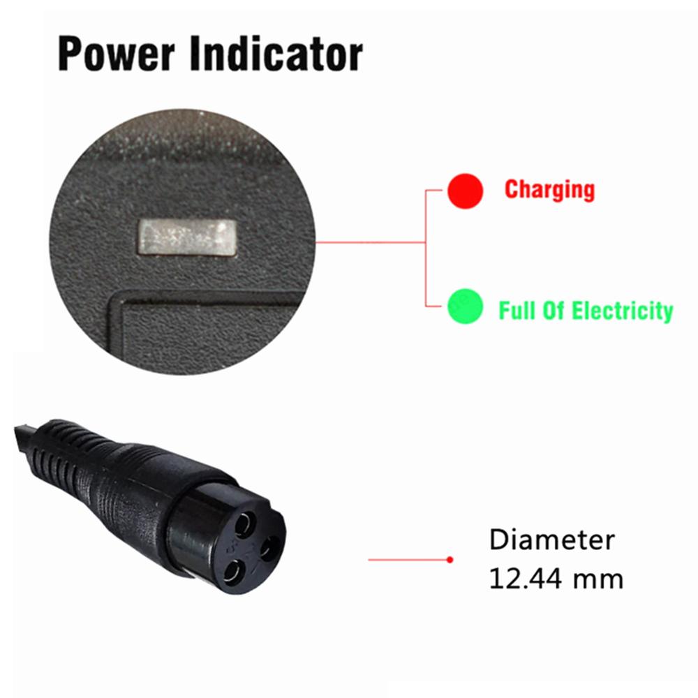 48V 2A Blei-Säure-Batterielade – Electric Scooter Charger Bewertung und Preis